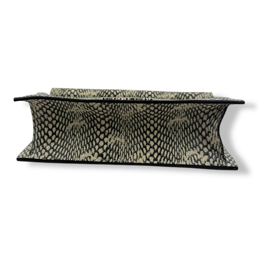 Jacquemus Le Petite Pochette Rond Phython - Effect Embossed Leather Clutch - Lux Central