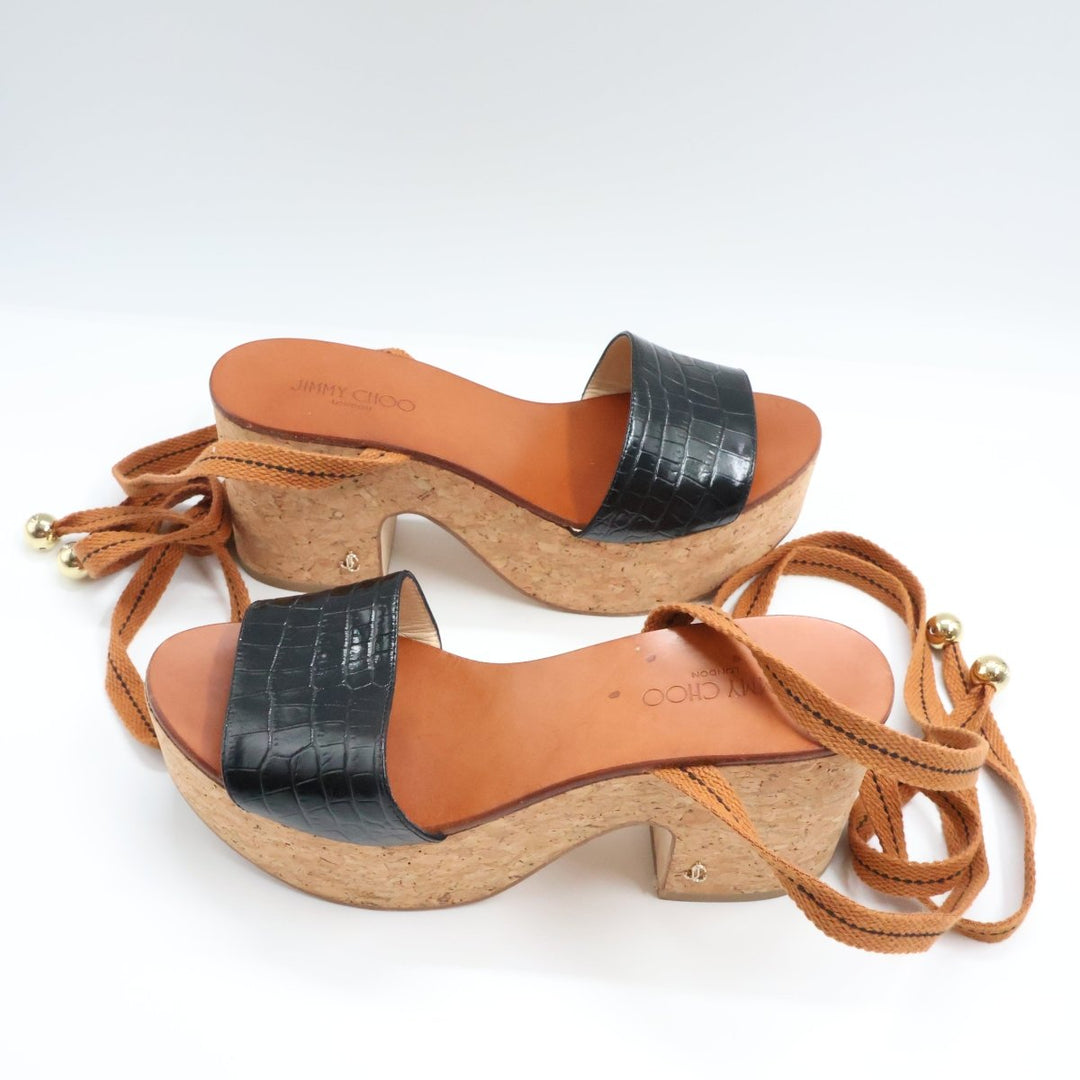 Jimmy Choo Cork Wedges UK 3 / EU 36 - Lux Central