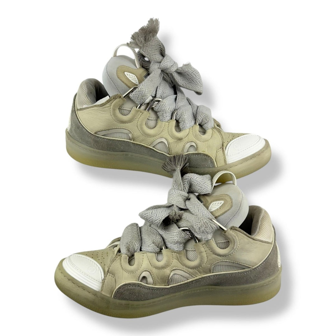 Lanvin Curb Sneaker Beige/Grey UK 8 / EU 42 - Lux Central