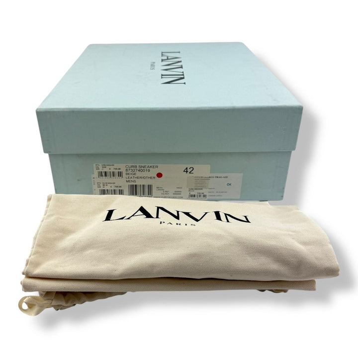 Lanvin Curb Sneaker Beige/Grey UK 8 / EU 42 - Lux Central