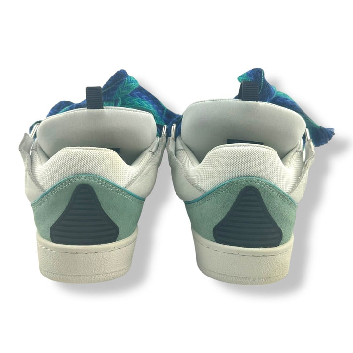 Lanvin Curb Sneaker White/Blue/Green UK 8 / EU 42 - Lux Central