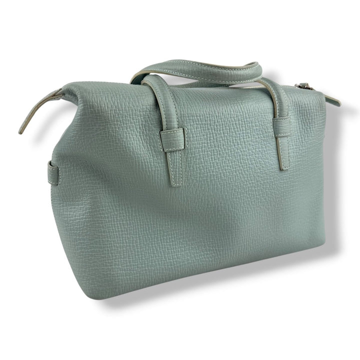 Loewe Blue Leather Tote Handbag - Lux Central
