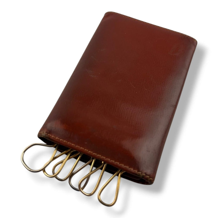 Loewe Brown FF 6 Key Holder Purse - Lux Central