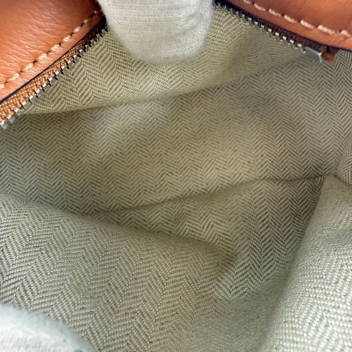Loewe Mini Edge Puzzle Tan Calfskin Leather Handbag - Lux Central