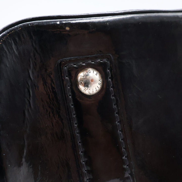 Louis Vuitton Alma BB Amarante Vernis Patent Leather Monogram Handbag - Lux Central
