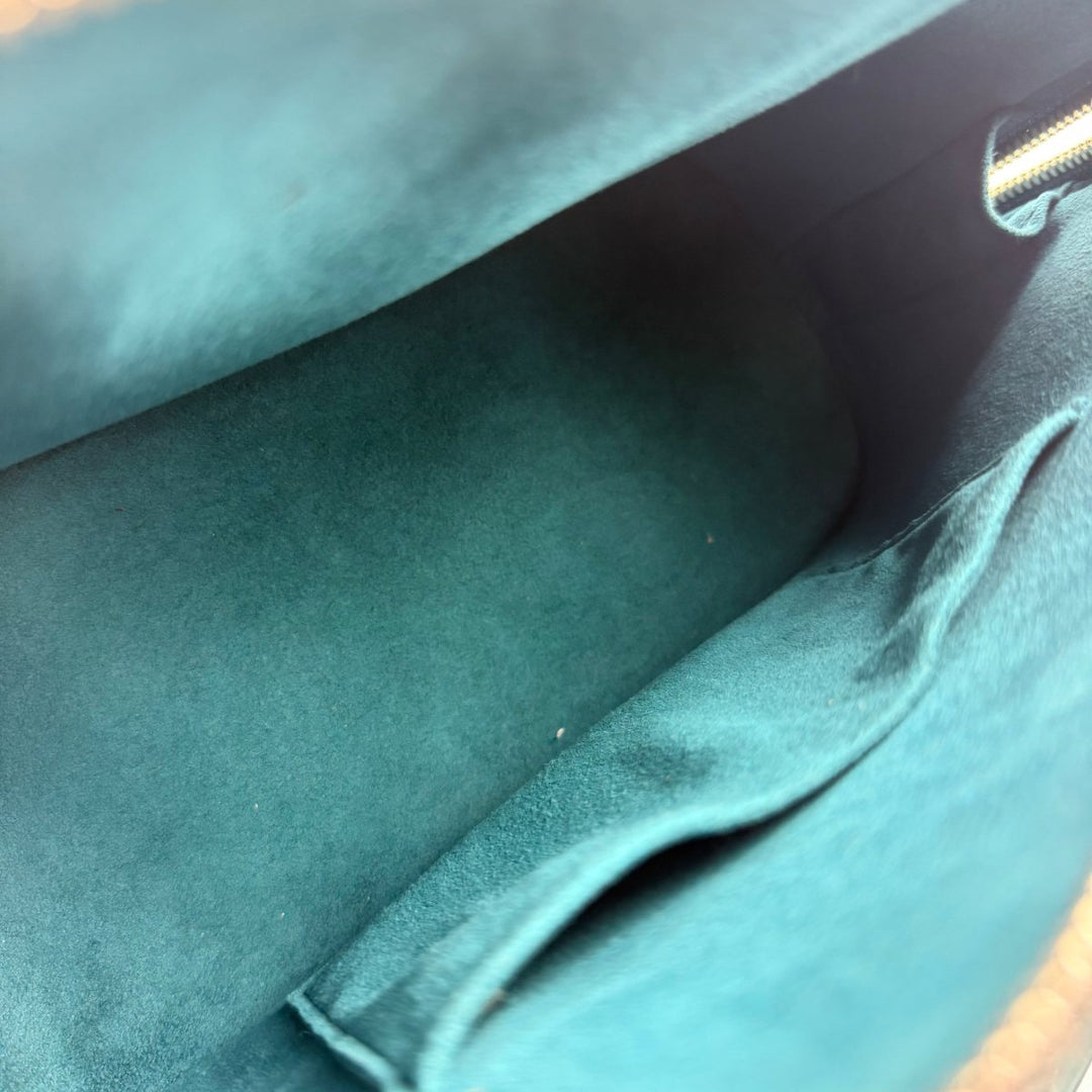 Louis Vuitton Alma BB Epi Leather Cyan Handbag - Lux Central