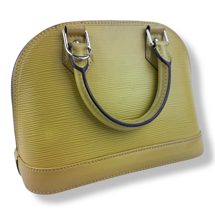 Louis Vuitton Alma BB Epi Leather Neon Handbag - Lux Central