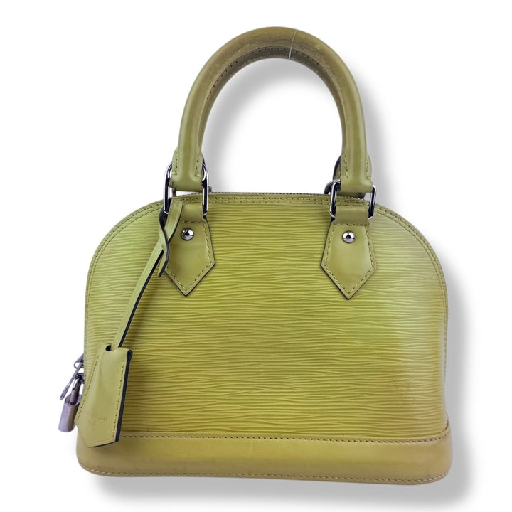 Louis Vuitton Alma BB Epi Leather Neon Handbag - Lux Central