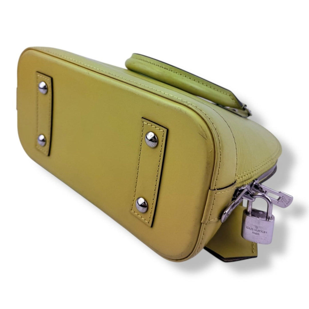 Louis Vuitton Alma BB Epi Leather Neon Handbag - Lux Central