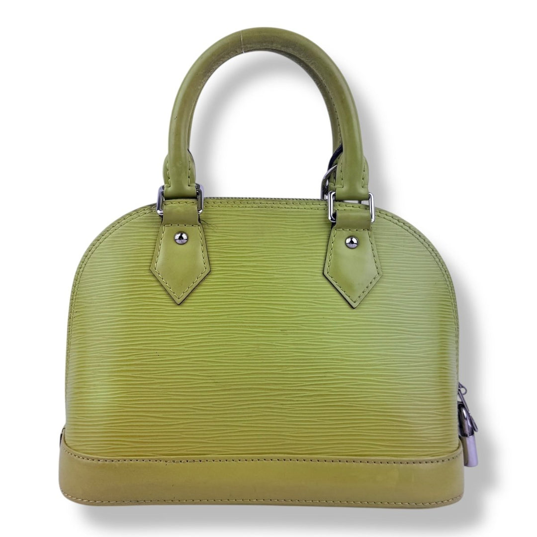 Louis Vuitton Alma BB Epi Leather Neon Handbag - Lux Central