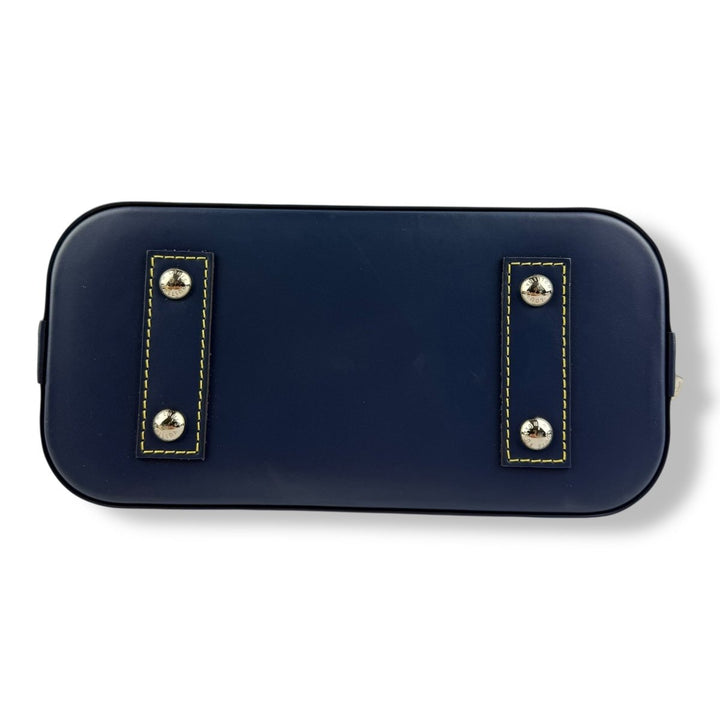 Louis Vuitton Alma BB Epi Leather Red/Navy Handbag - Lux Central