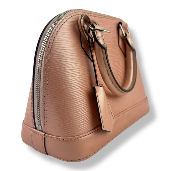 Louis Vuitton Alma BB Epi Leather Red/Navy Handbag - Lux Central