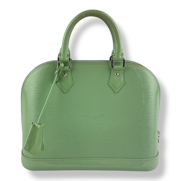Louis Vuitton Alma Sage Epi Leather PM Handbag - Lux Central