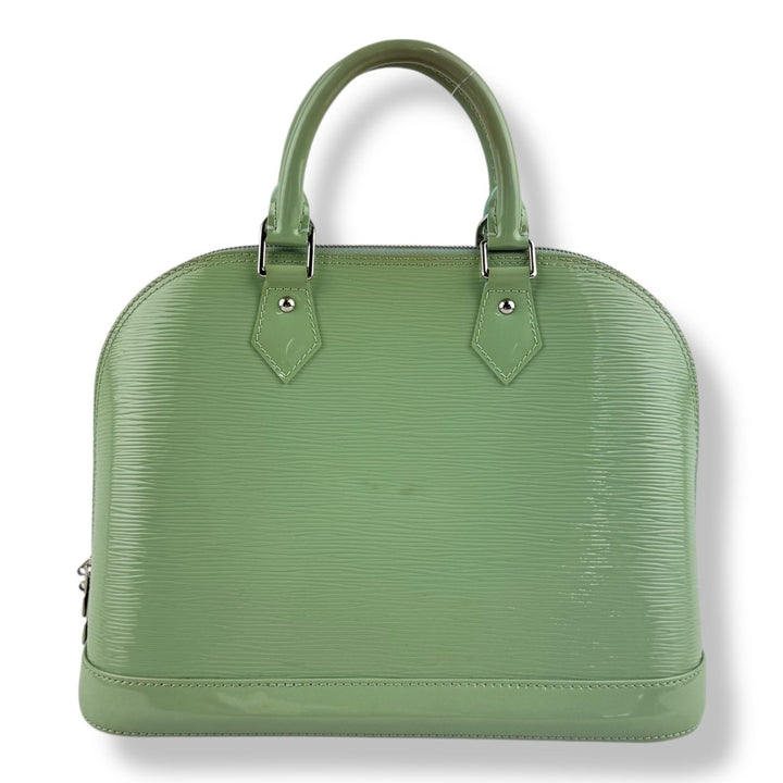 Louis Vuitton Alma Sage Epi Leather PM Handbag - Lux Central