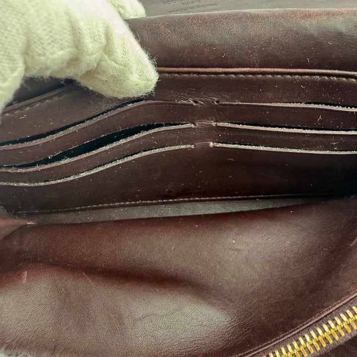 Louis Vuitton Amarante Monogram Vernis Sarah Wallet - Lux Central