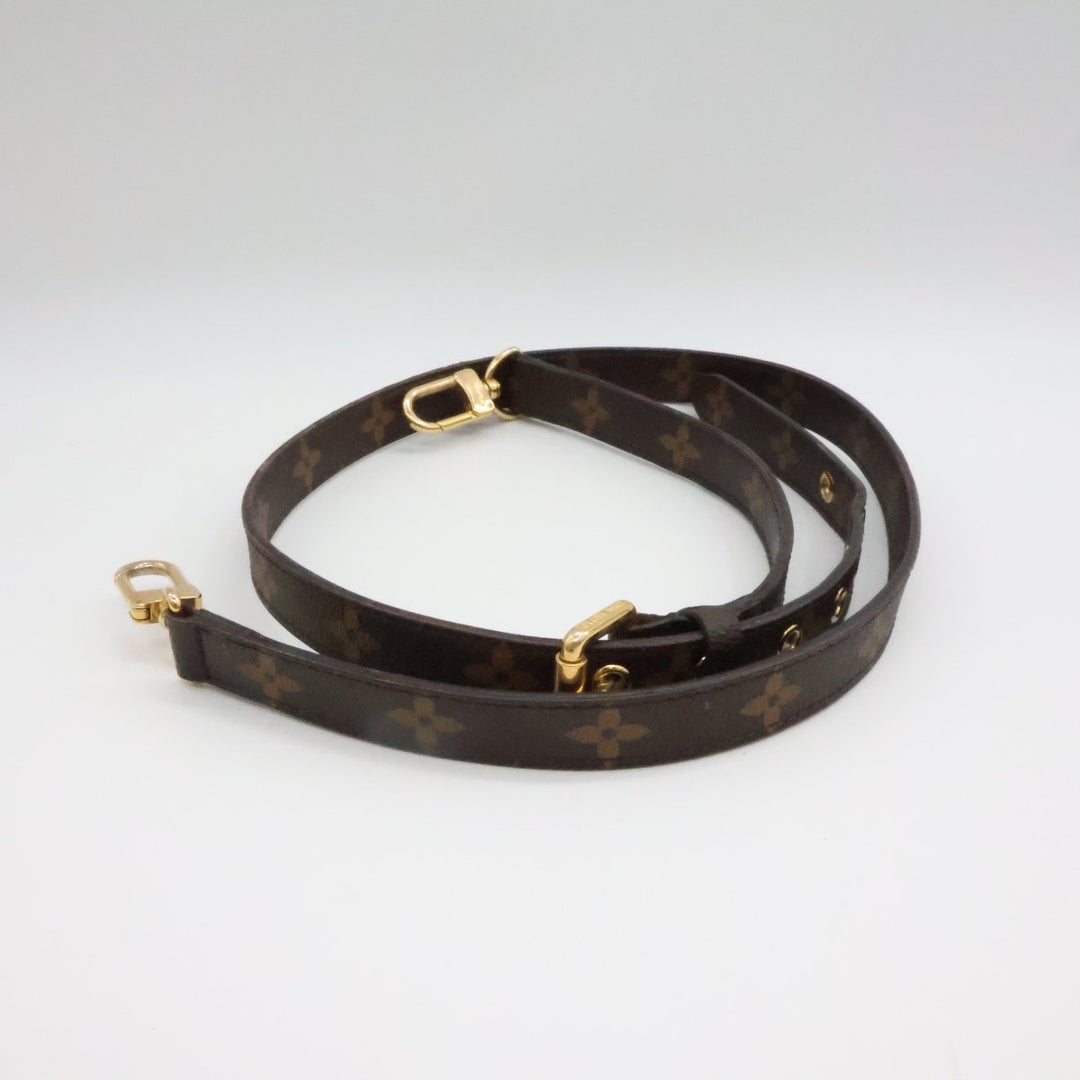 Louis Vuitton Bandouliere Brown Monogram Adjustable Crossbody Strap - Lux Central