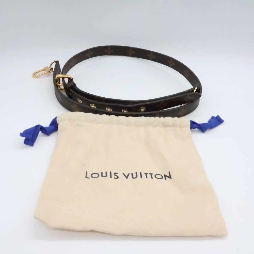 Louis Vuitton Bandouliere Brown Monogram Adjustable Crossbody Strap - Lux Central