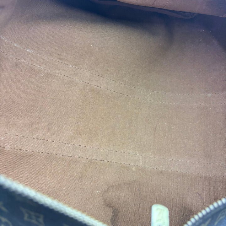 Louis Vuitton Bandouliere Vintage Brown Monogram 45 Keepall Duffle Bag - Lux Central