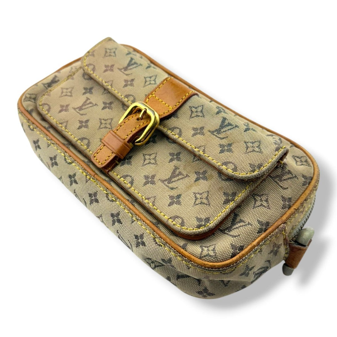 Louis Vuitton Beige Monogram Mini Lin Juliette Crossbody Bag - Lux Central