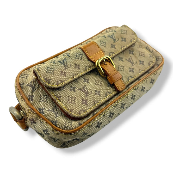 Louis Vuitton Beige Monogram Mini Lin Juliette Crossbody Bag - Lux Central