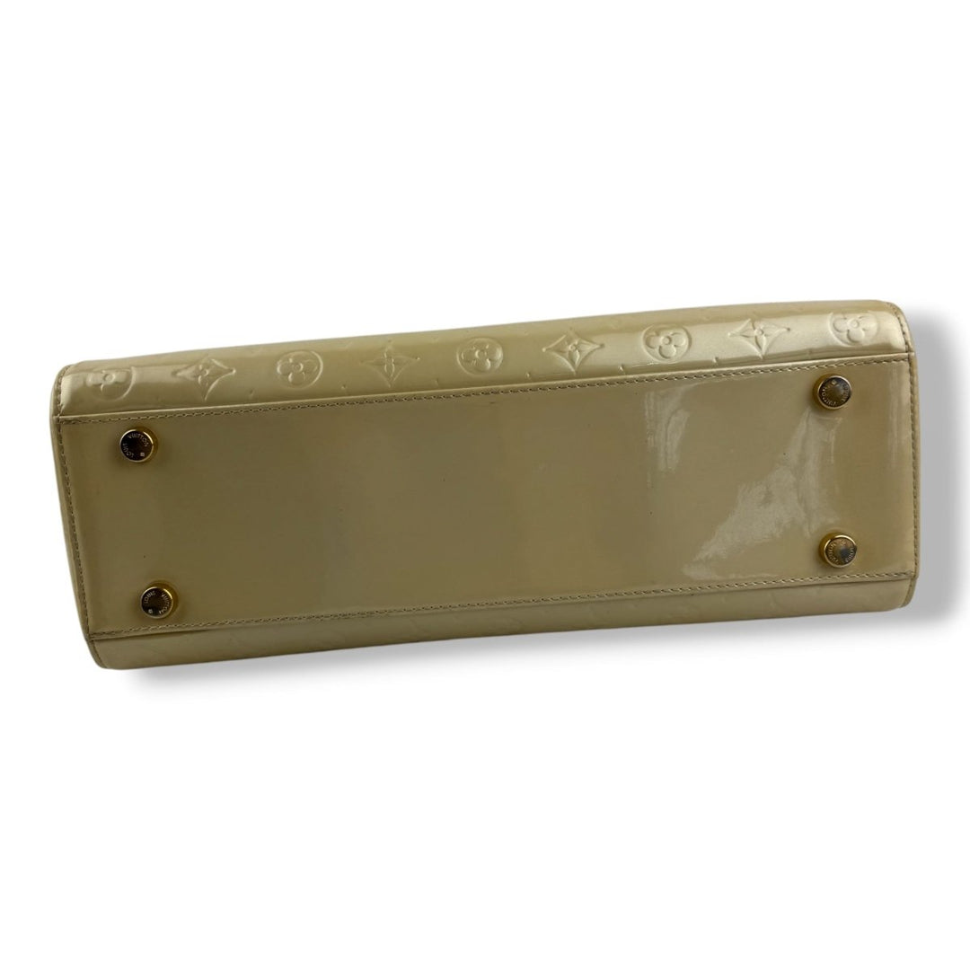 Louis Vuitton Beige Vernis Brea MM Tote - Lux Central