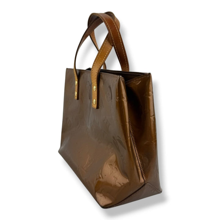 Louis Vuitton Beige Vernis Reade PM Tote - Lux Central