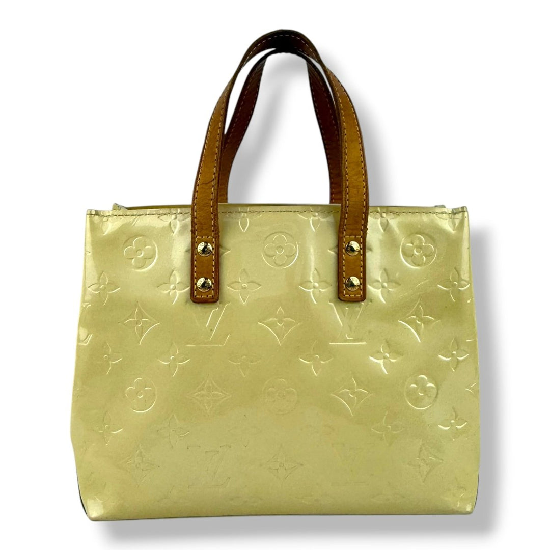 Louis Vuitton Beige Vernis Reade PM Tote - Lux Central