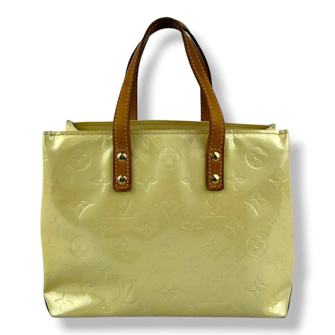 Louis Vuitton Beige Vernis Reade PM Tote - Lux Central