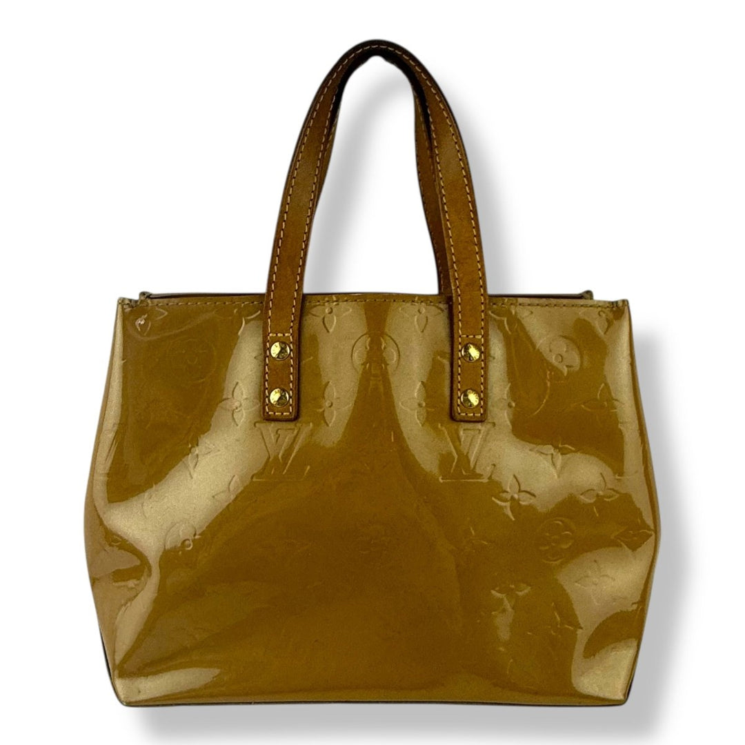 Louis Vuitton Beige Vernis Reade PM Tote - Lux Central