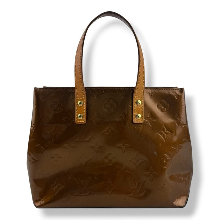 Louis Vuitton Beige Vernis Reade PM Tote - Lux Central