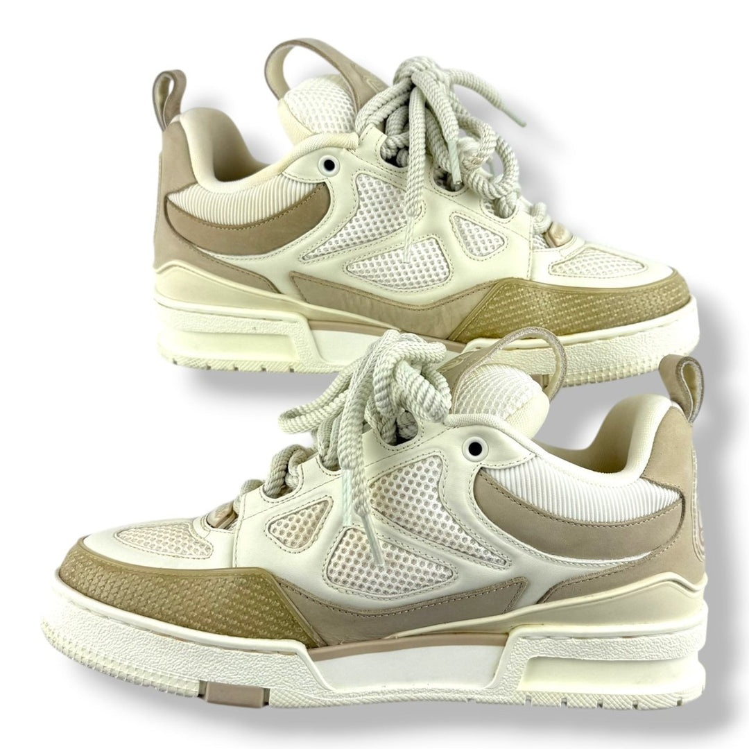 Louis Vuitton Beige/White Skate UK 5.5 / EU 39.5 - Lux Central