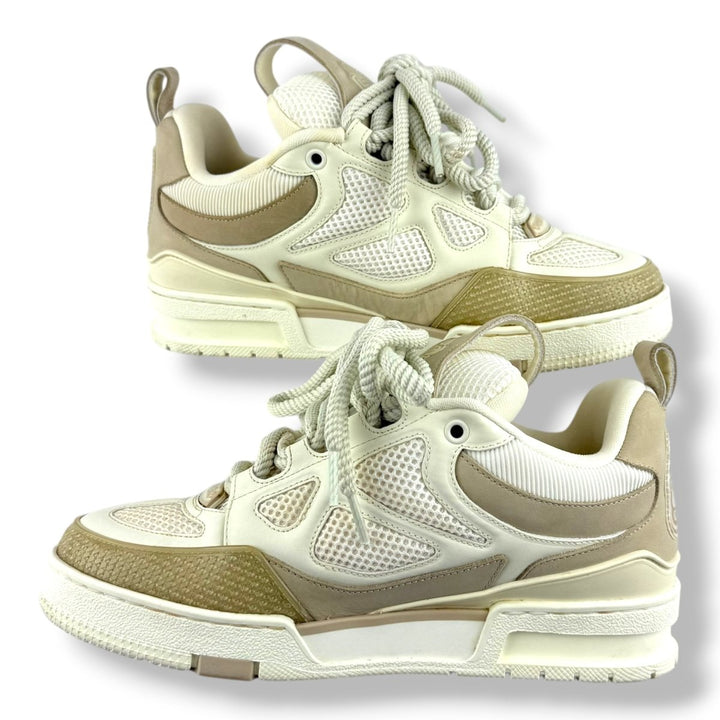 Louis Vuitton Beige/White Skate UK 5.5 / EU 39.5 - Lux Central