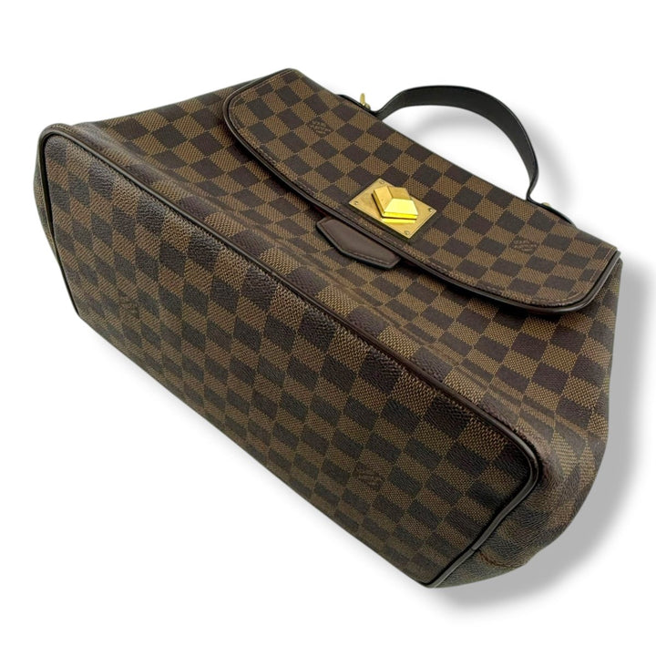 Louis Vuitton Bergamo GM Damier Ebene Handbag - Lux Central