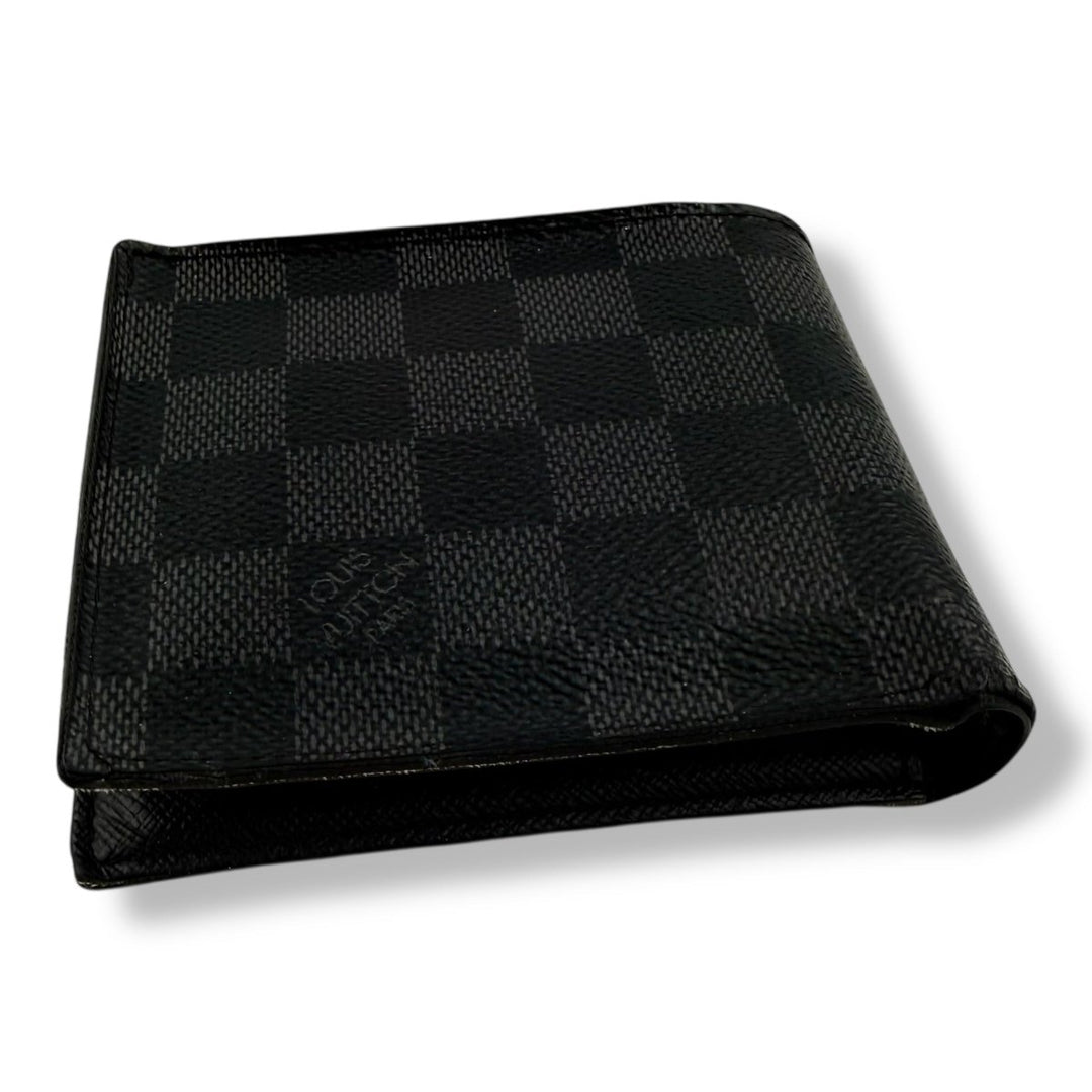 Louis Vuitton Bifold Black Graphite Damier - Lux Central