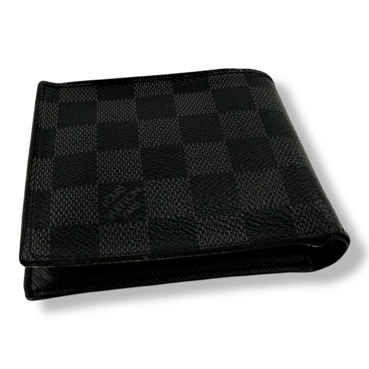 Louis Vuitton Bifold Black Graphite Damier - Lux Central