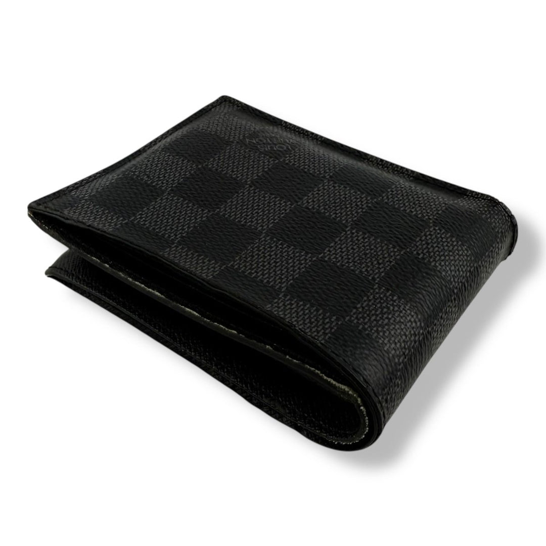 Louis Vuitton Bifold Black Graphite Damier - Lux Central