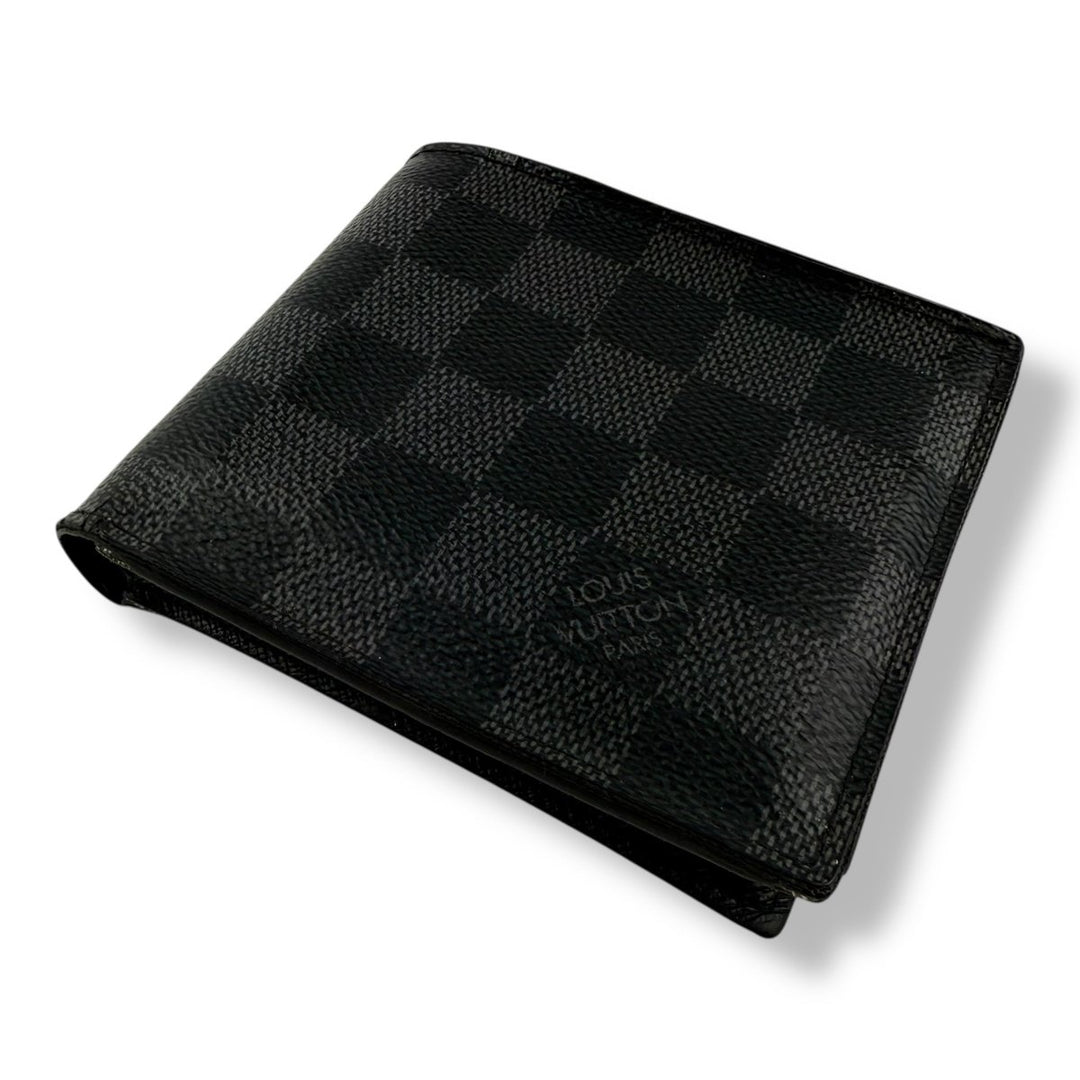 Louis Vuitton Bifold Black Graphite Damier - Lux Central