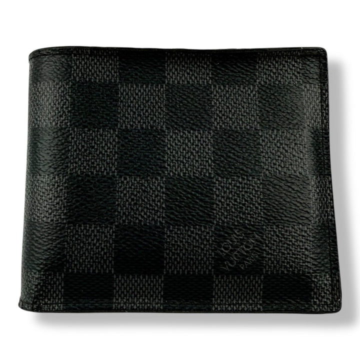 Louis Vuitton Bifold Black Graphite Damier - Lux Central