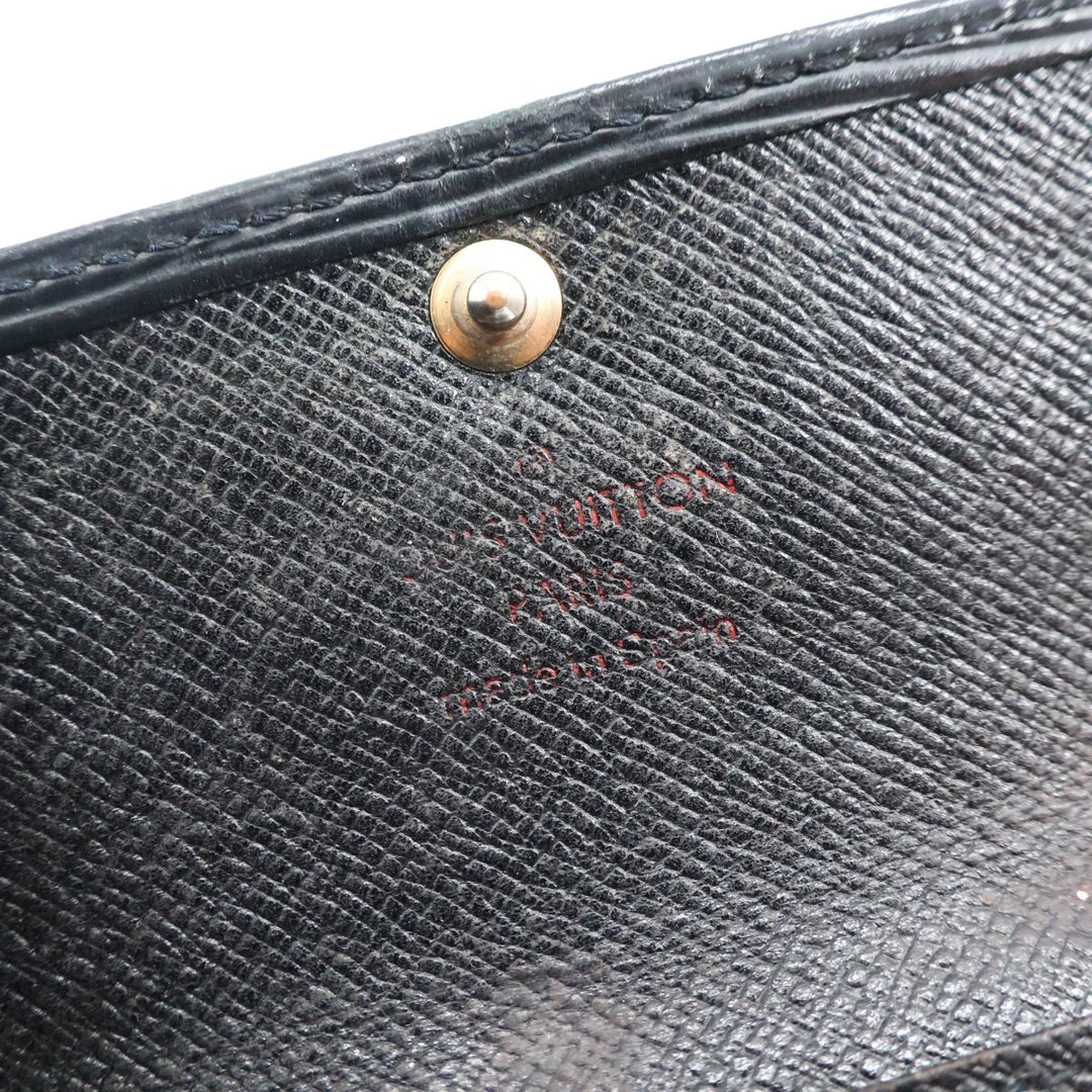 Louis Vuitton Black Epi 4 Key Holder Purse - Lux Central