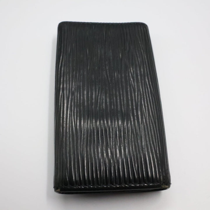 Louis Vuitton Black Epi 4 Key Holder Purse - Lux Central