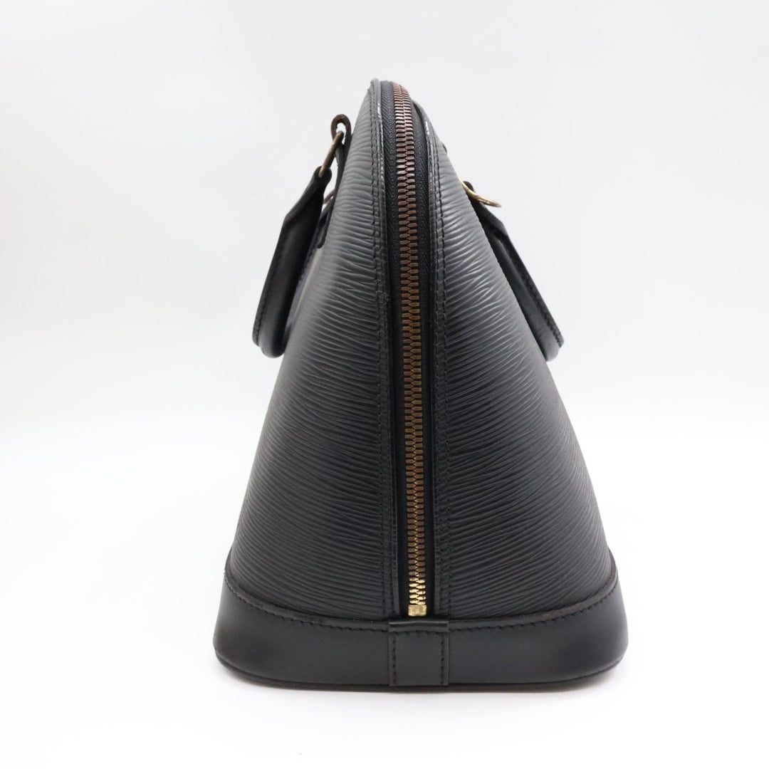 Louis Vuitton Black Epi Leather Alma PM Handbag - Lux Central