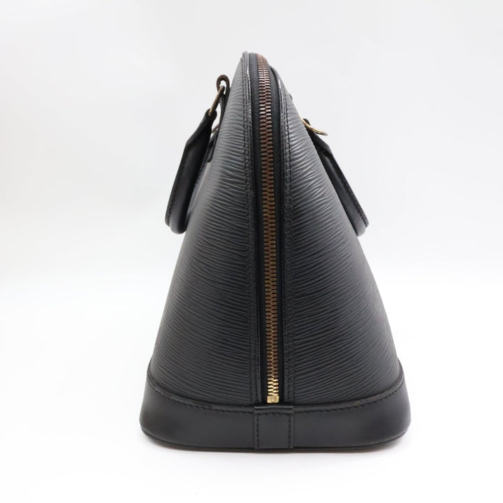 Louis Vuitton Black Epi Leather Alma PM Handbag - Lux Central