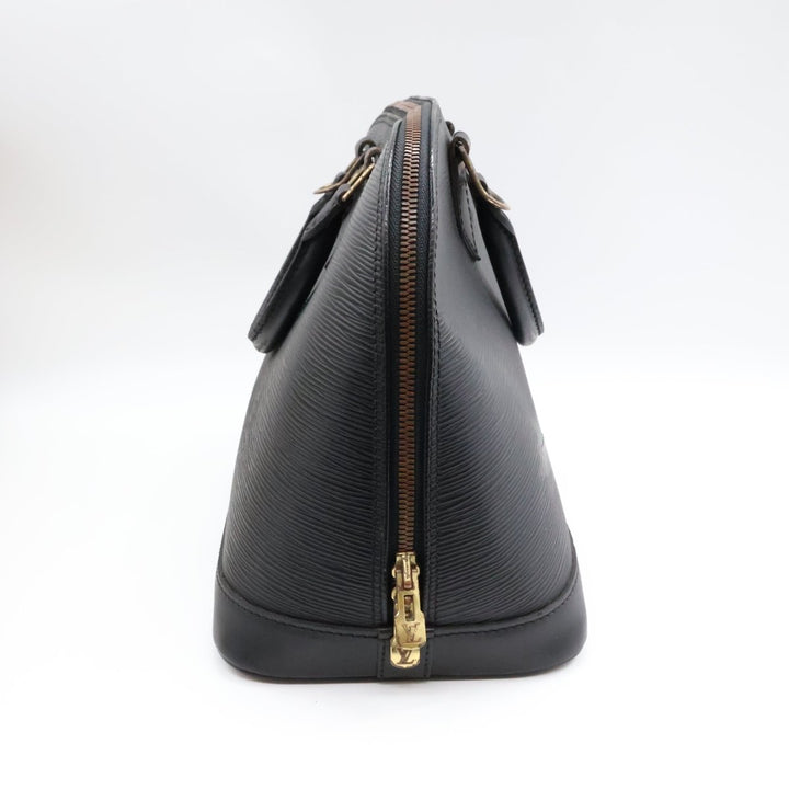 Louis Vuitton Black Epi Leather Alma PM Handbag - Lux Central