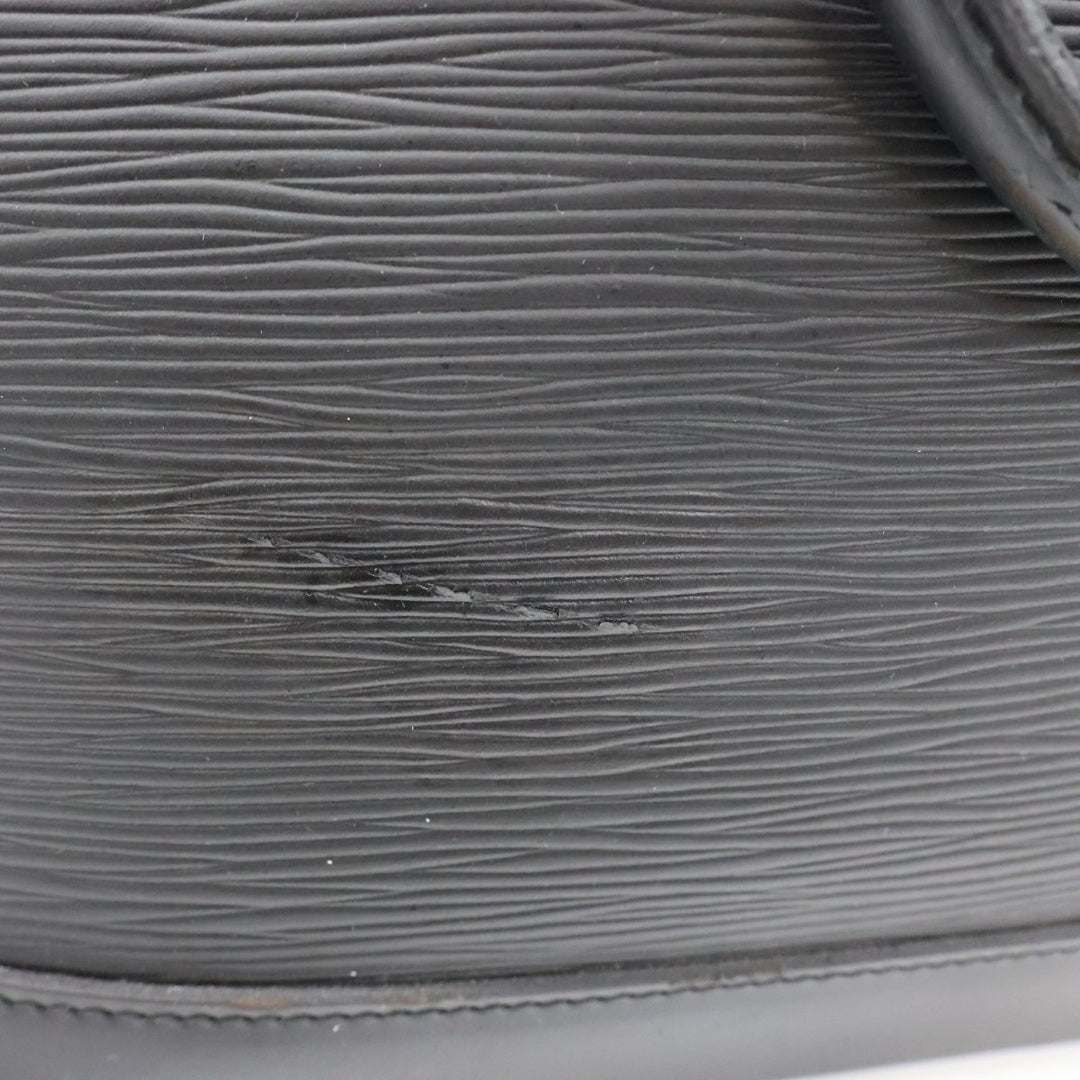 Louis Vuitton Black Epi Leather Alma PM Handbag - Lux Central