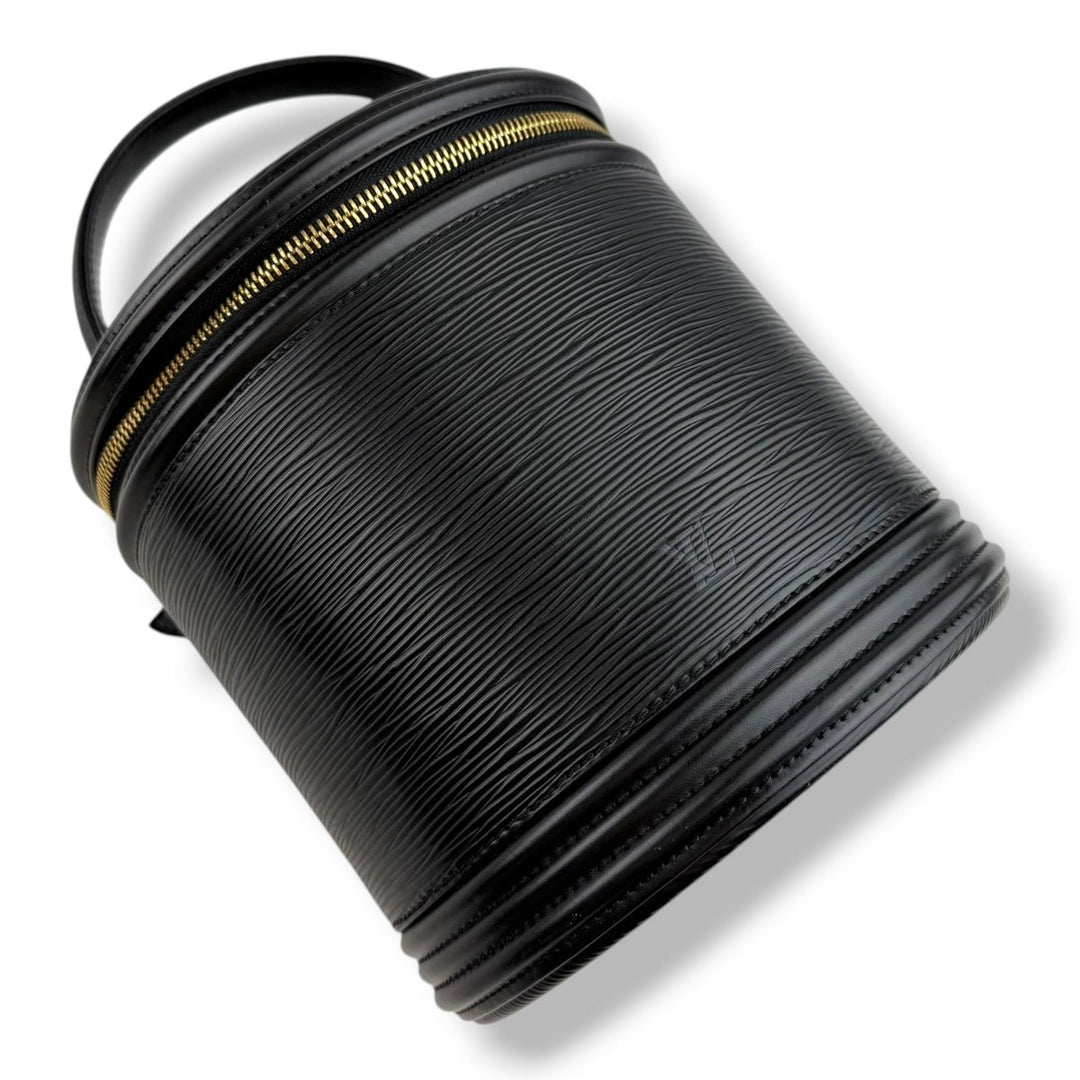 Louis Vuitton Black Epi Leather Cannes Handbag - Lux Central