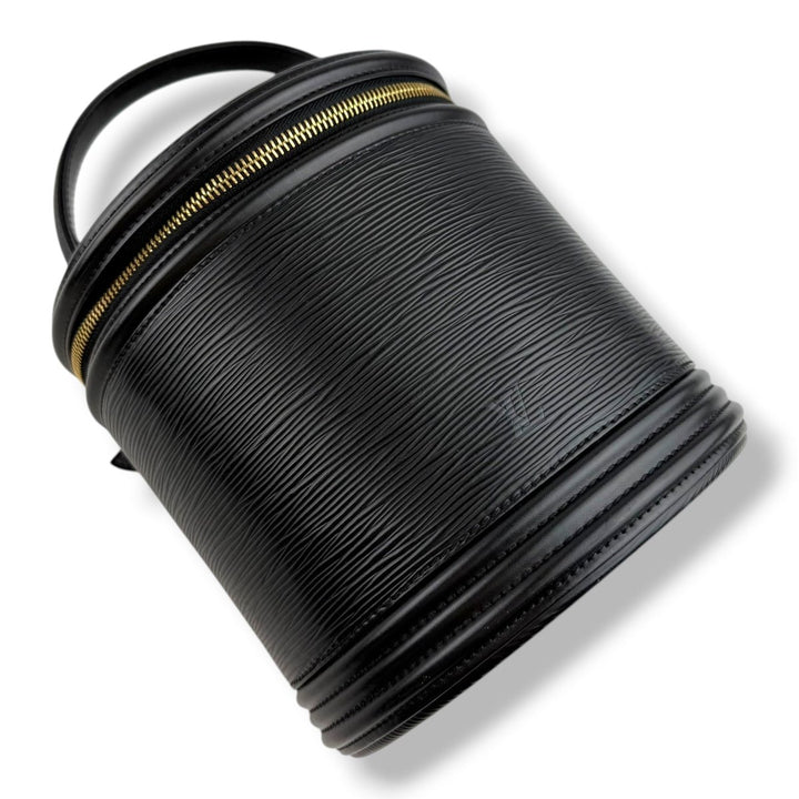 Louis Vuitton Black Epi Leather Cannes Handbag - Lux Central