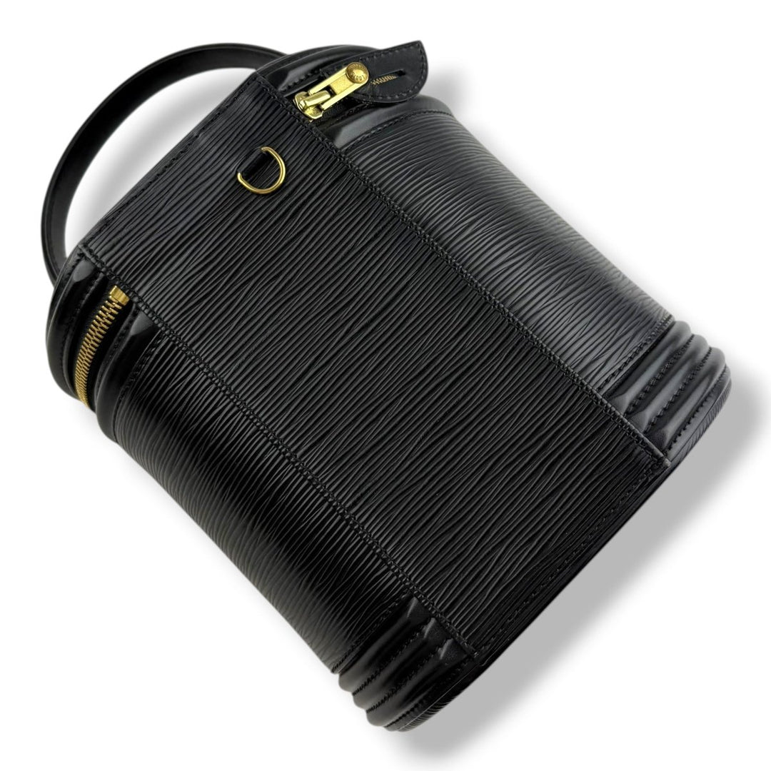 Louis Vuitton Black Epi Leather Cannes Handbag - Lux Central