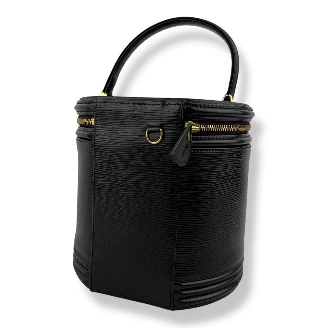Louis Vuitton Black Epi Leather Cannes Handbag - Lux Central