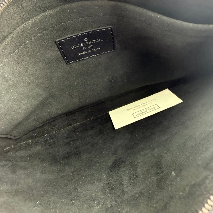 Louis Vuitton Black Epi Leather Neverfull Clutch Pouch - Lux Central