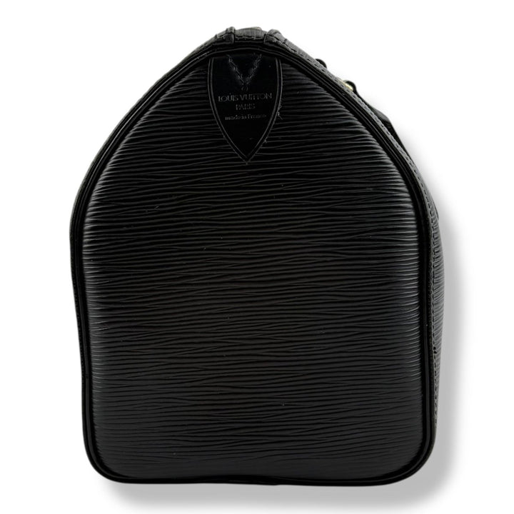 Louis Vuitton Black Epi Leather Speedy 28 Handbag - Lux Central